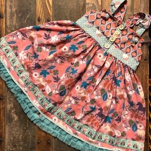 Matilda Jane Mauve Horse Quiet Village Knot Dress